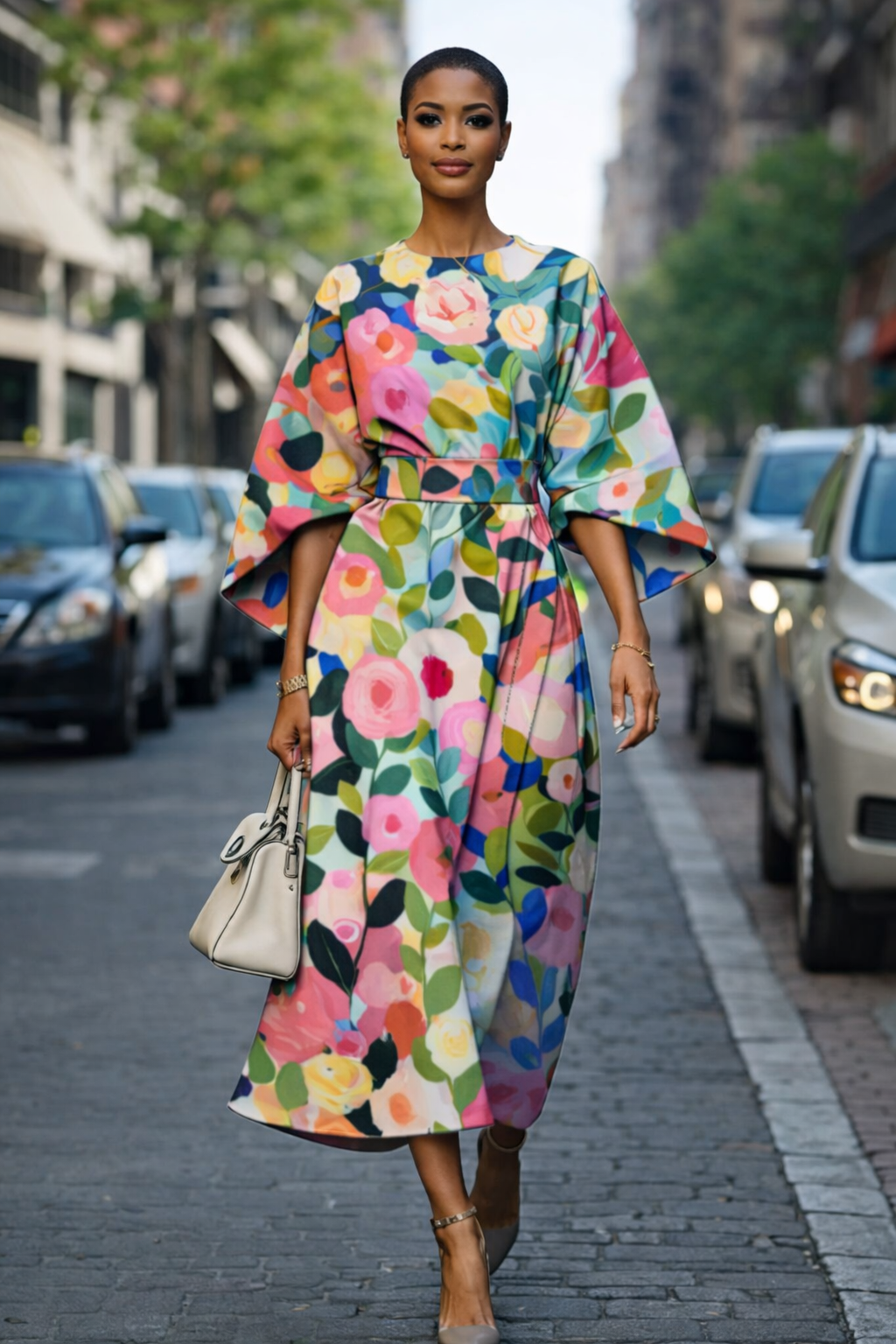 Kimono Silhouette Dress