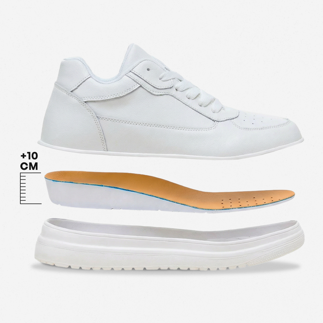 Elevate Classic White Trainers