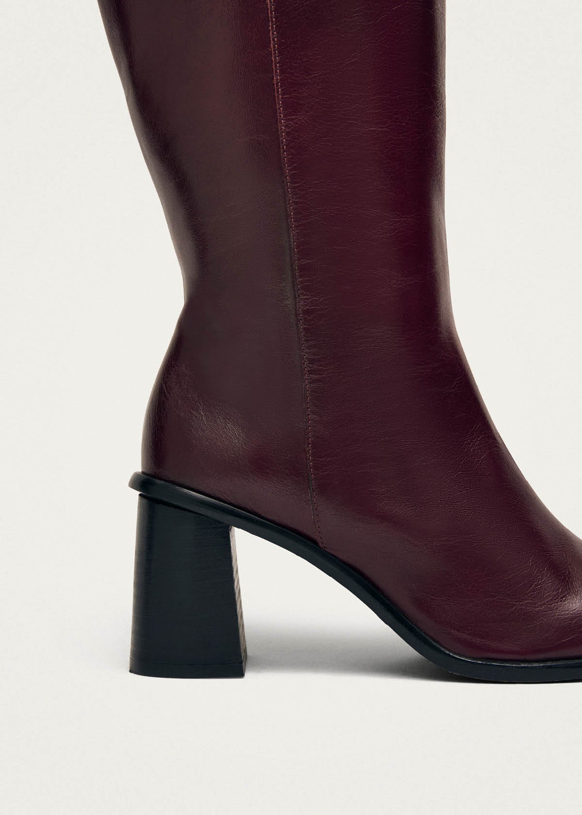 East Rift Burgundy Leather Boots
