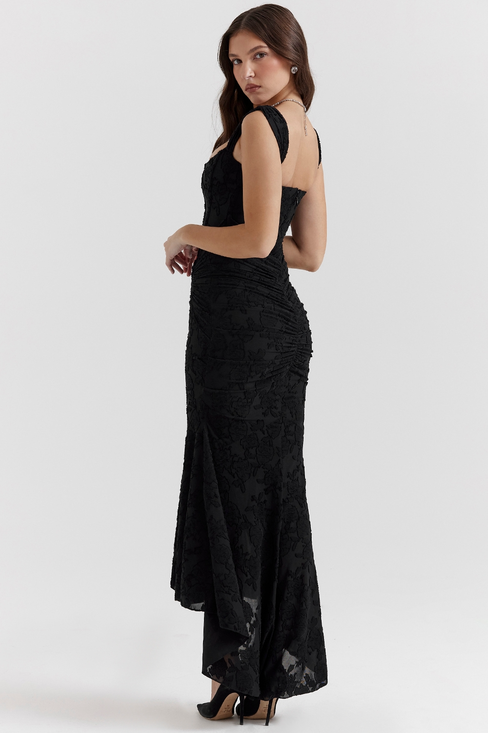 Sky Bloom Maxi Dress