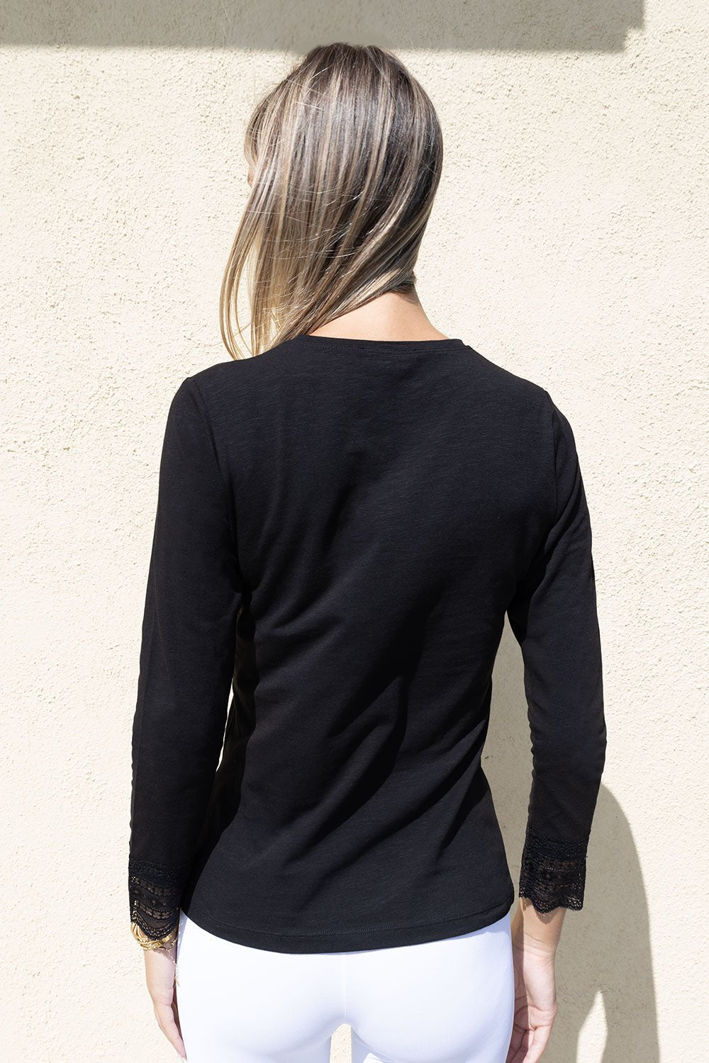 Nantes Lace Cotton Top