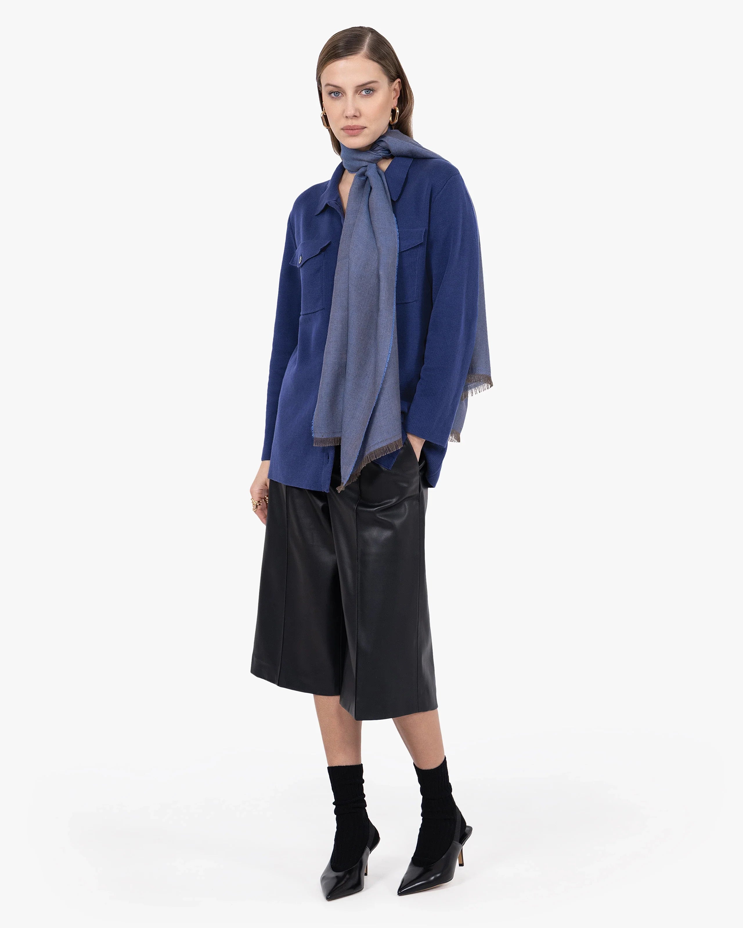 Oasi Shirt Sweater - Blue