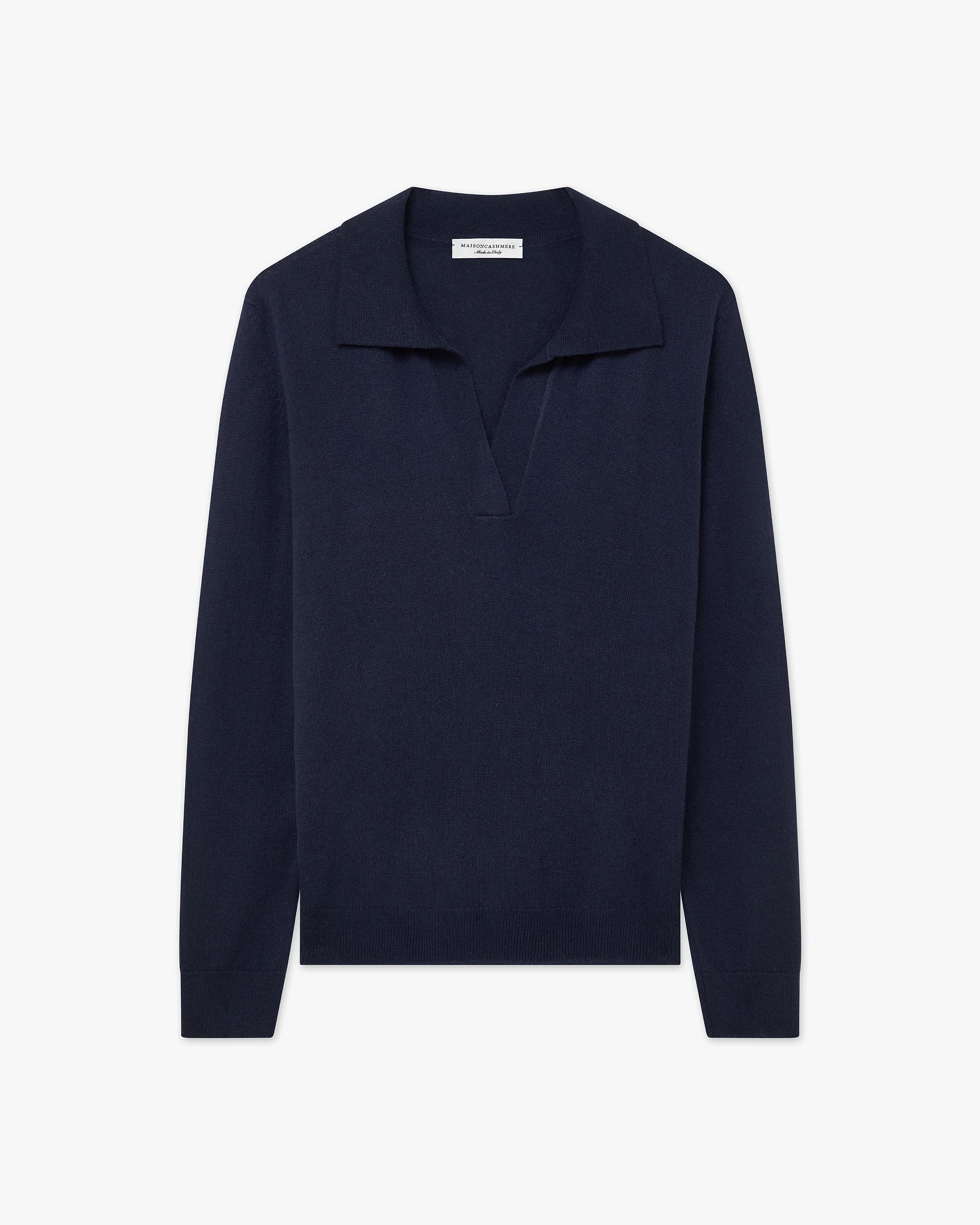 Women's Stresa Polo Sweater - Blue