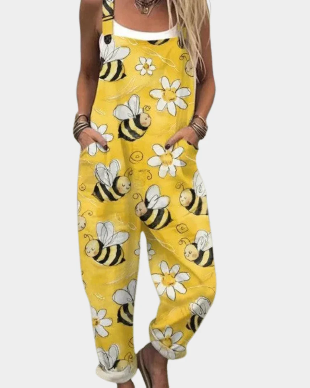 Comfortable Printed Jumpsuit