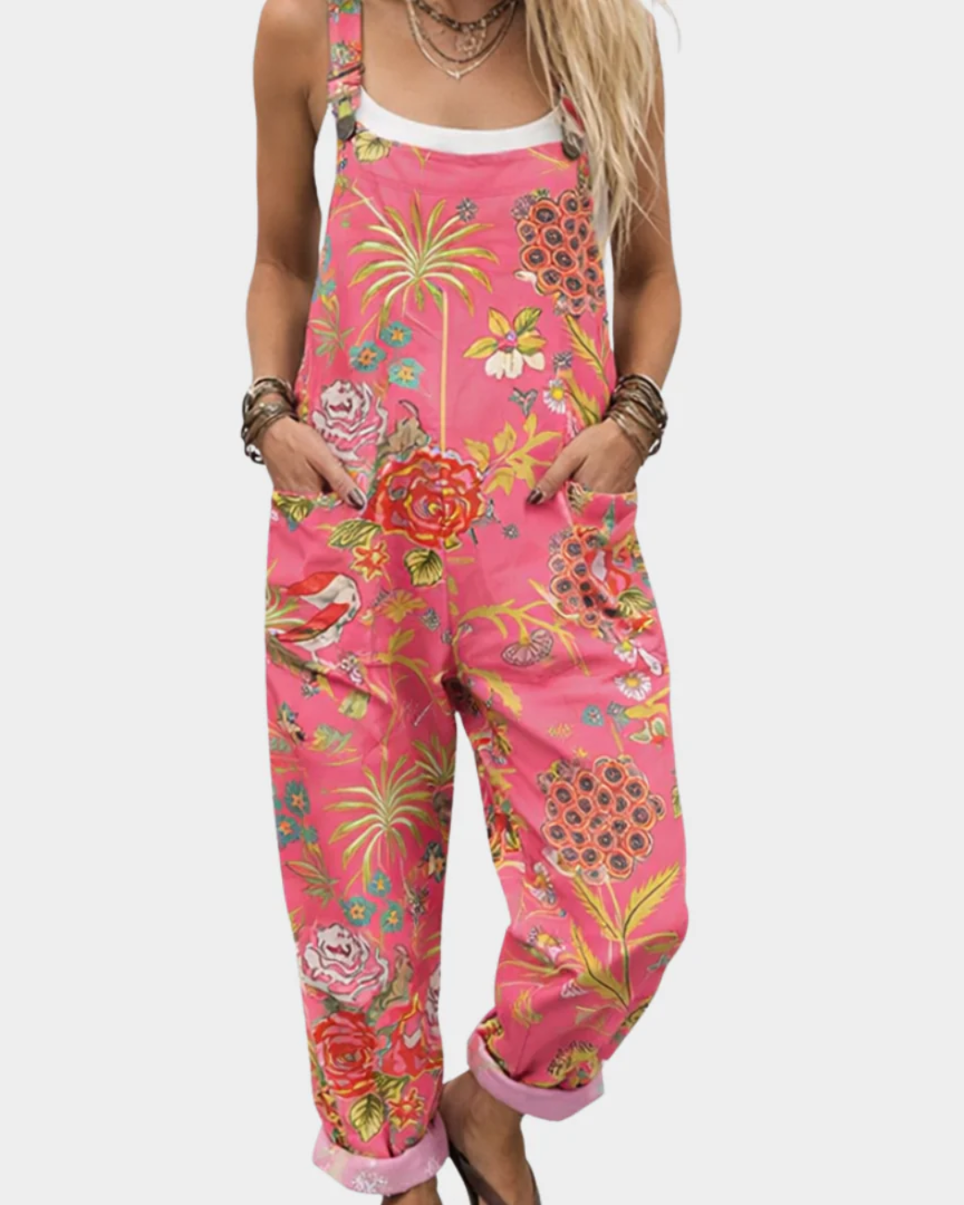 Comfortable Printed Jumpsuit