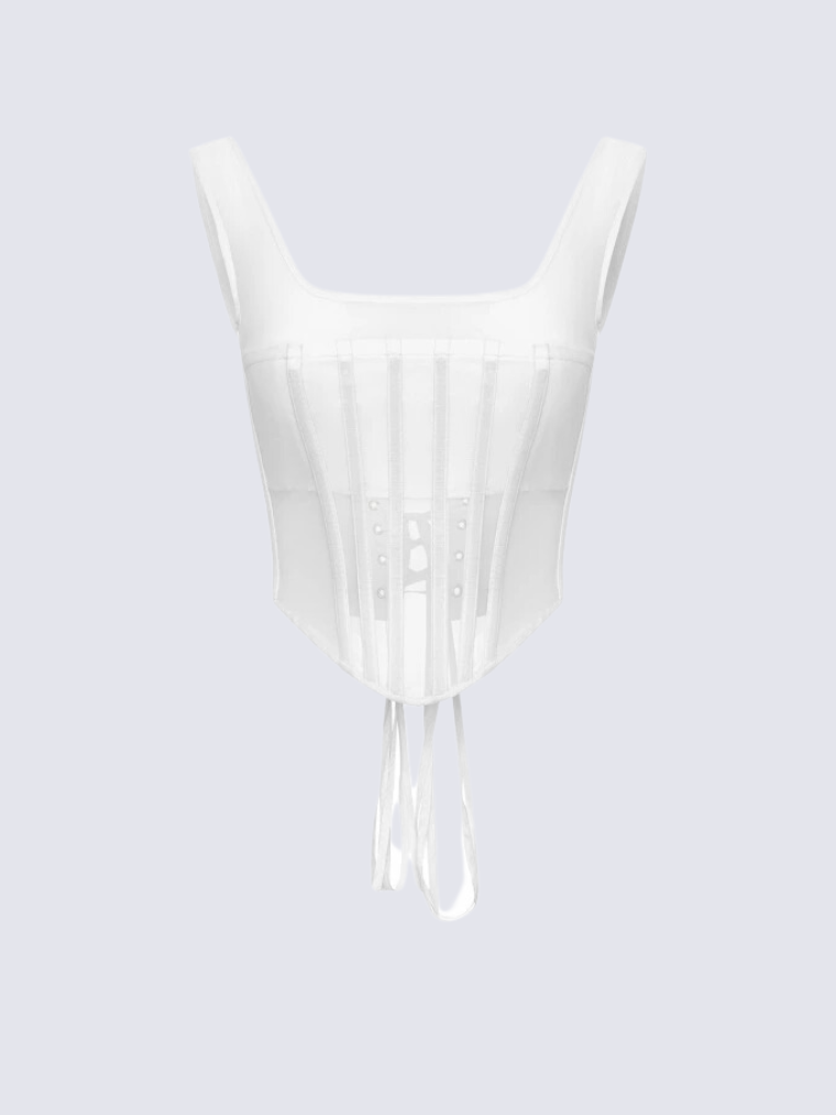 White T form mesh