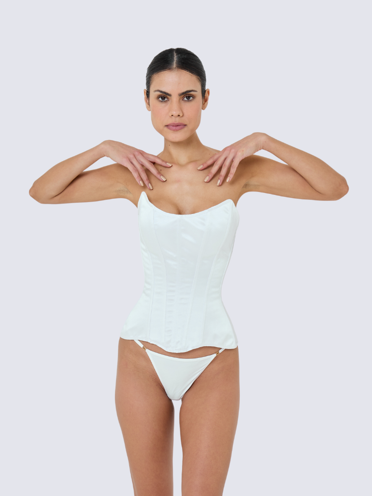 White Grace corset
