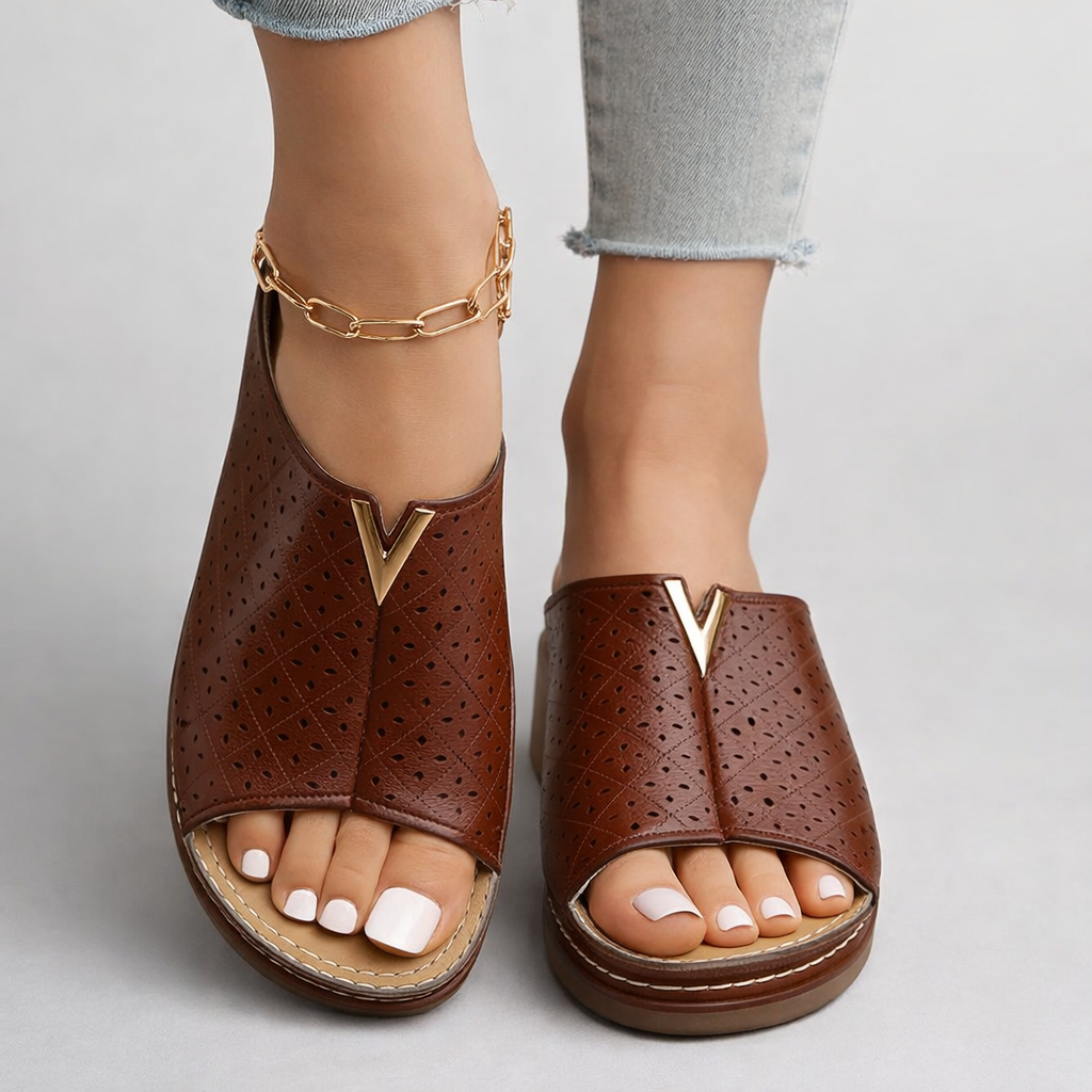 Velora Leather Sandals