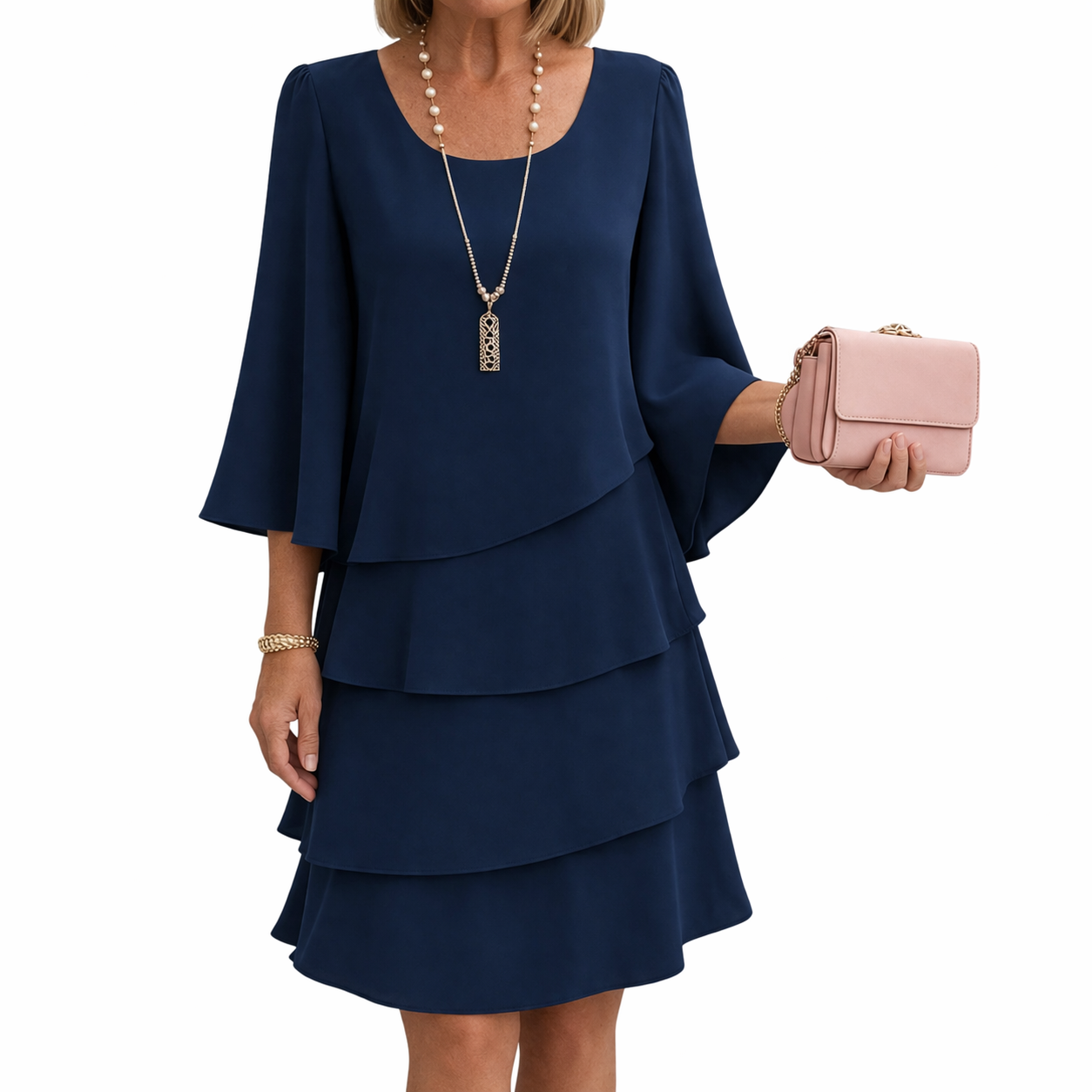 Graceful Layers Dress