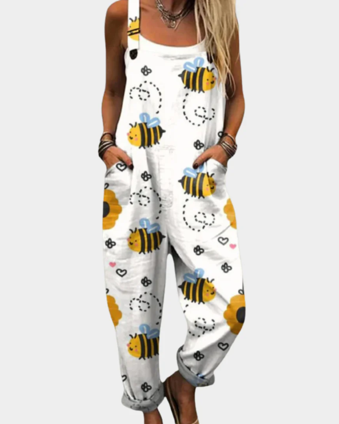 Comfortable Printed Jumpsuit