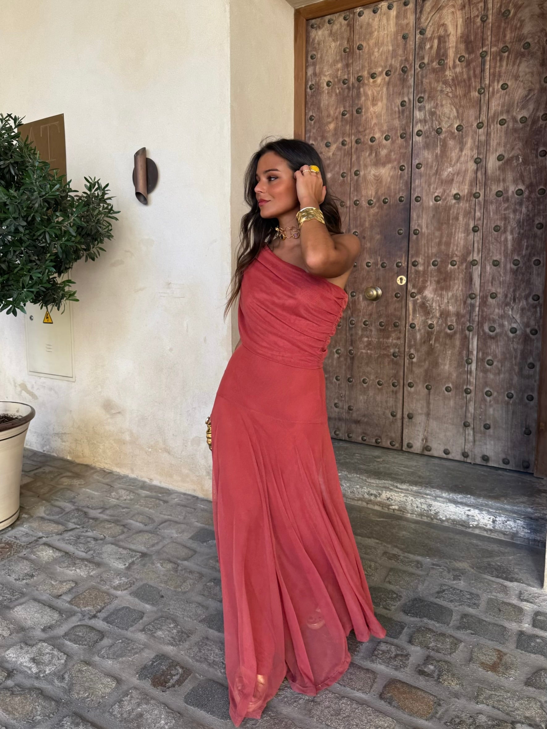 Sunset Flow Maxi Dress