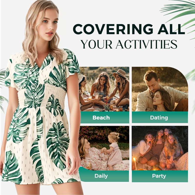 Irish Summer Leaf Dress