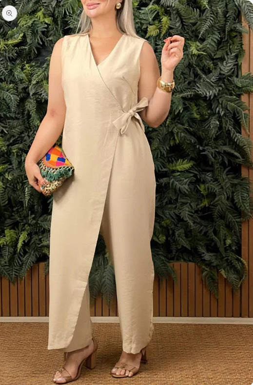 Liora Wrap Jumpsuit