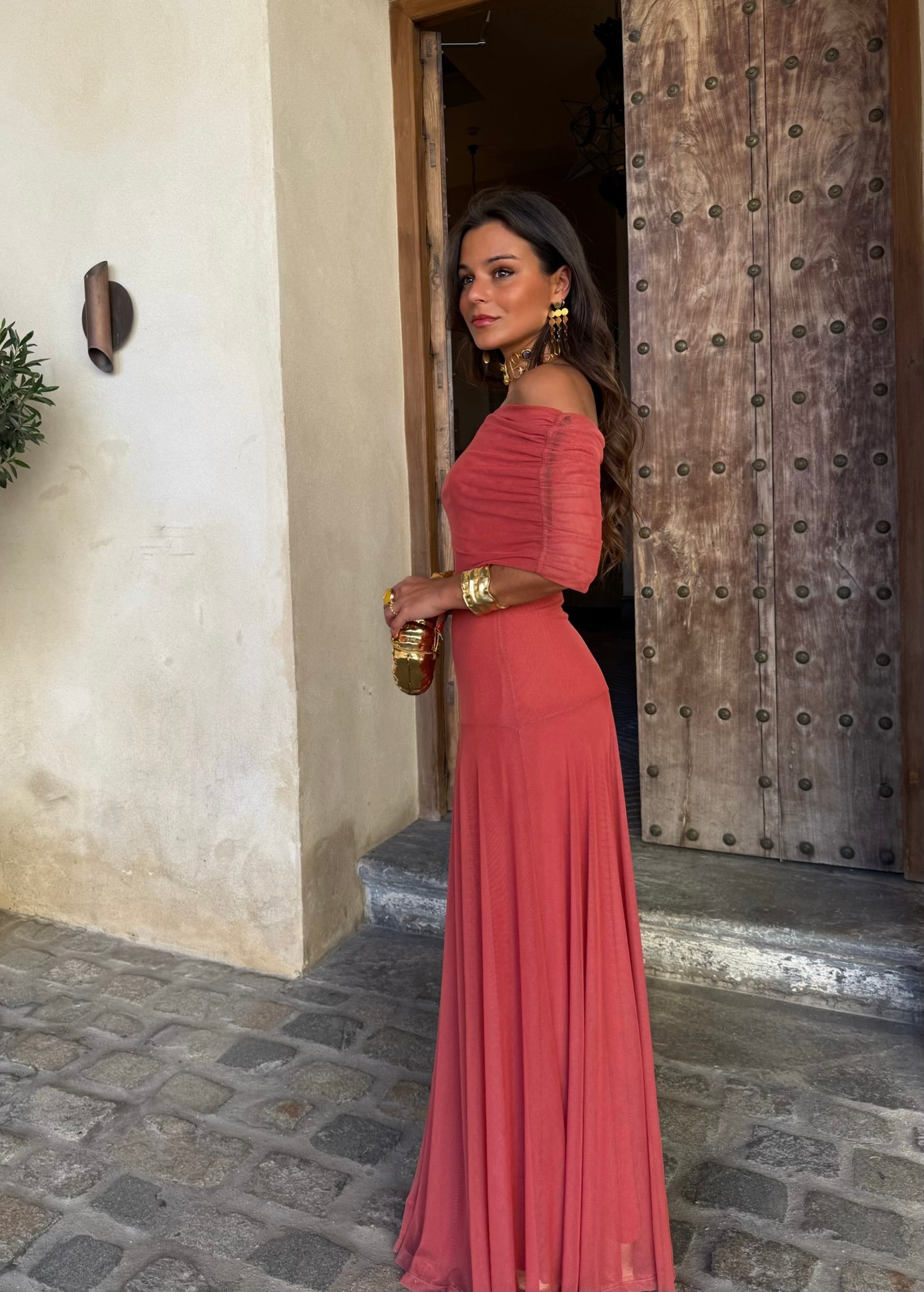 Sunset Flow Maxi Dress