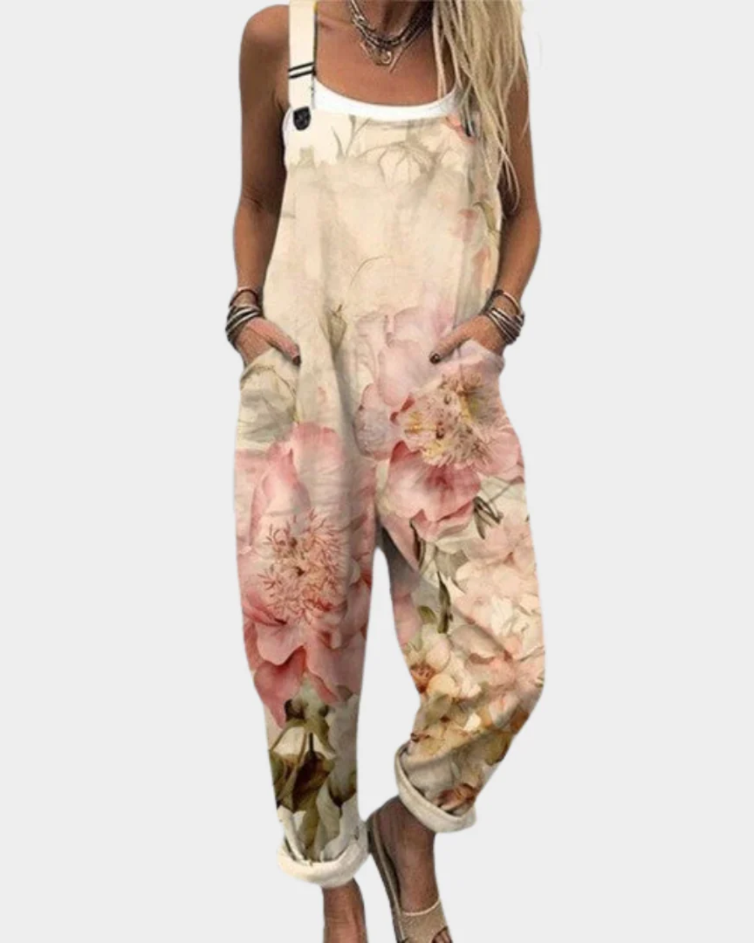 Comfortable Printed Jumpsuit