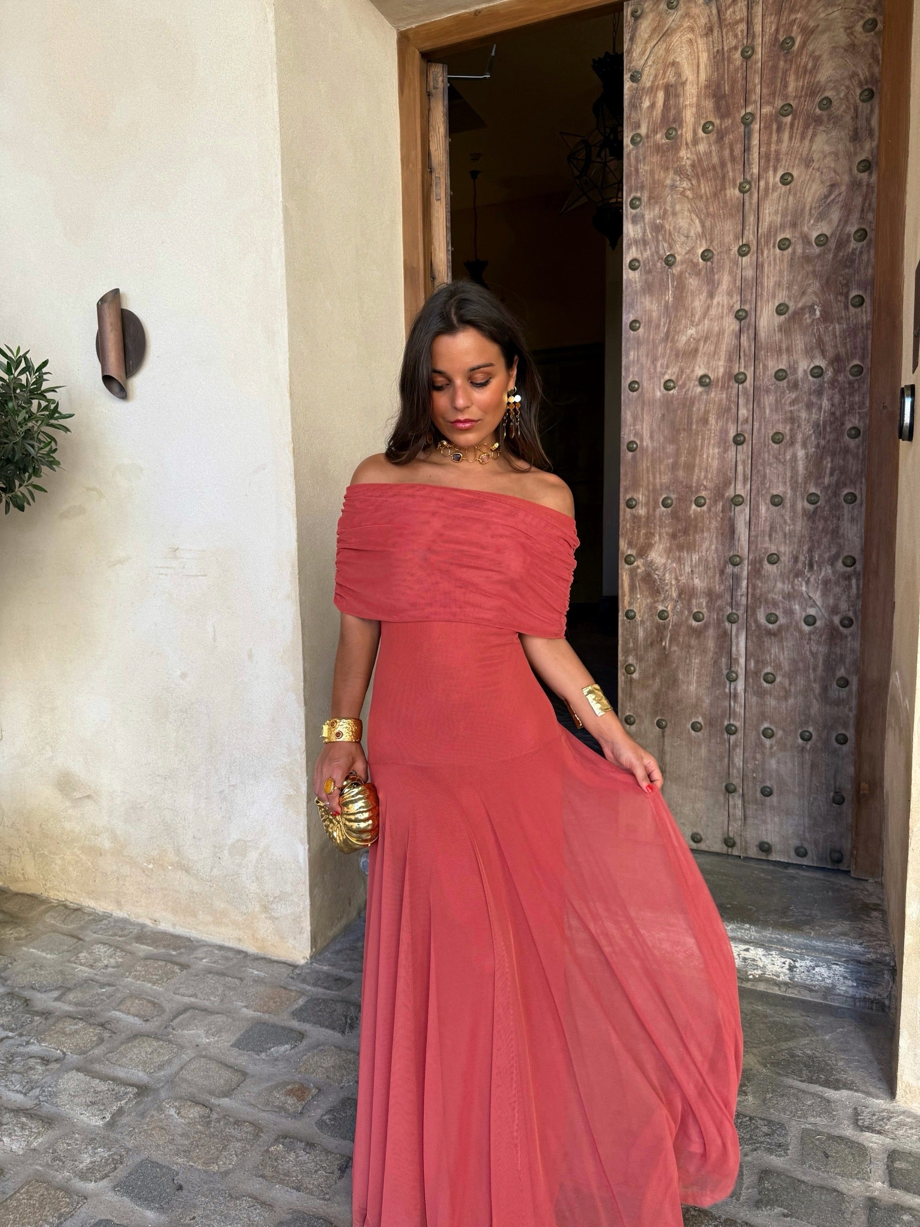 Sunset Flow Maxi Dress