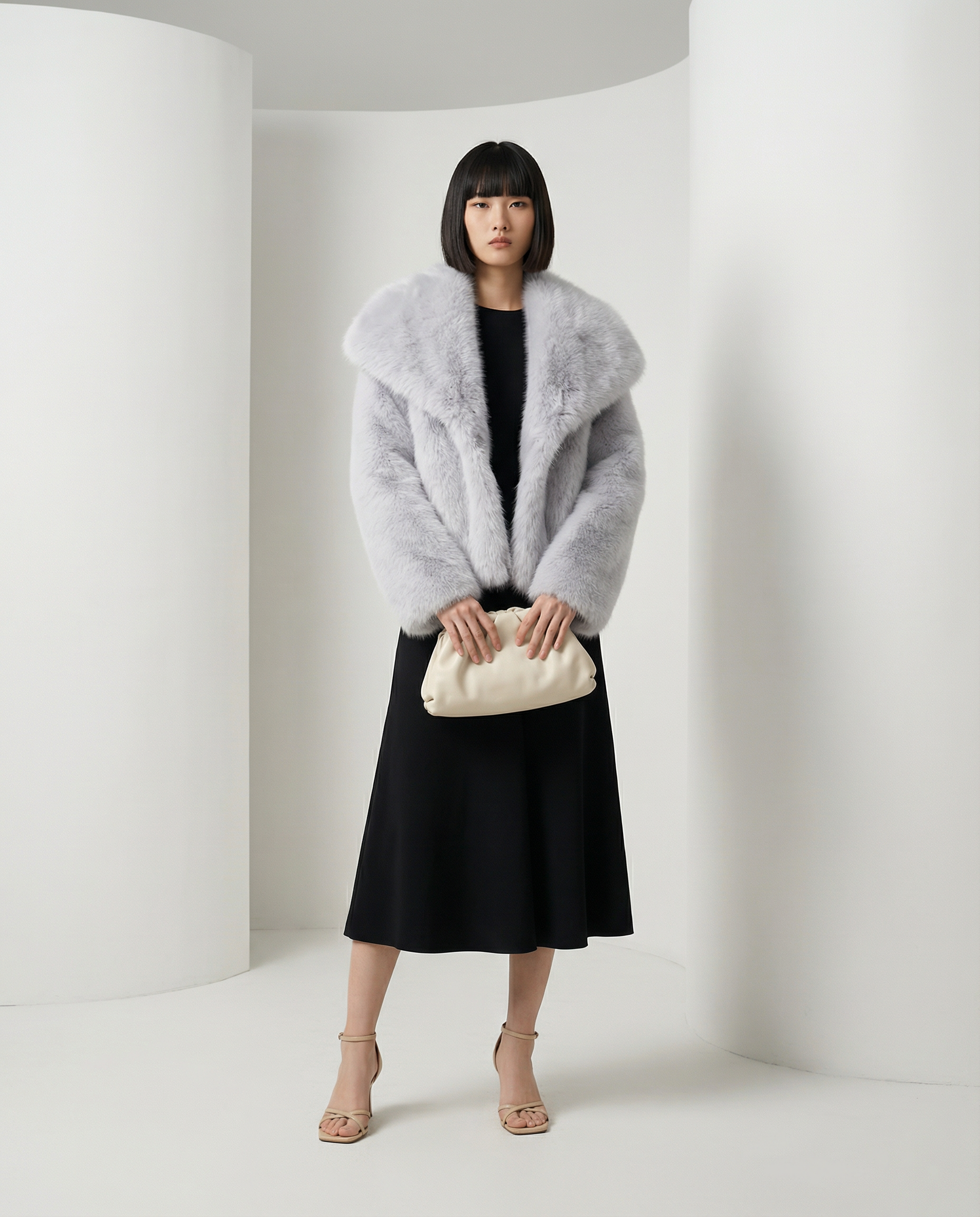 Neriah Plush Faux-Fur Jacket