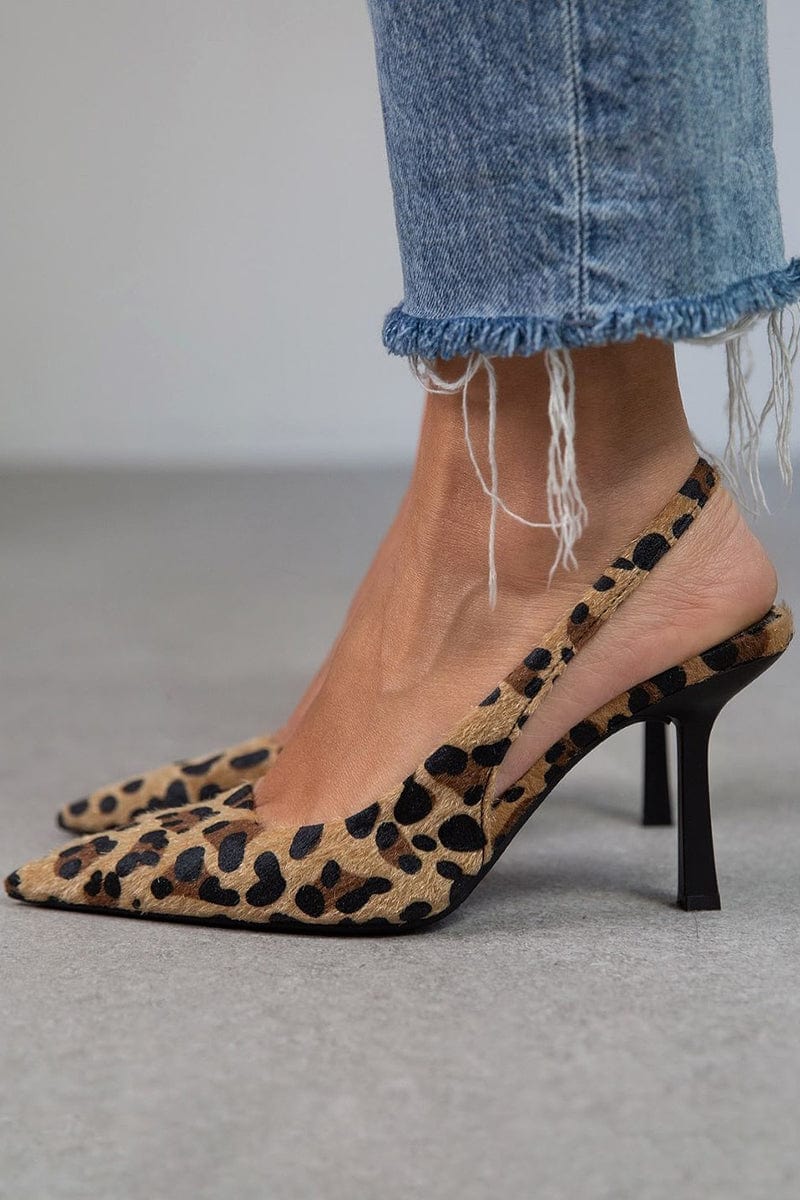 Juliet | Elegantly Crafted Leopard Pumps