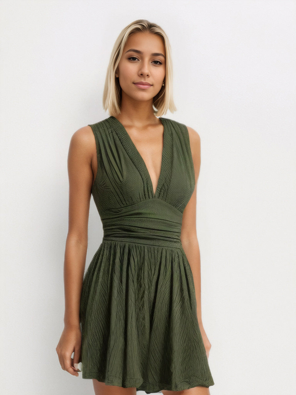 Veloura V-Neck Romper