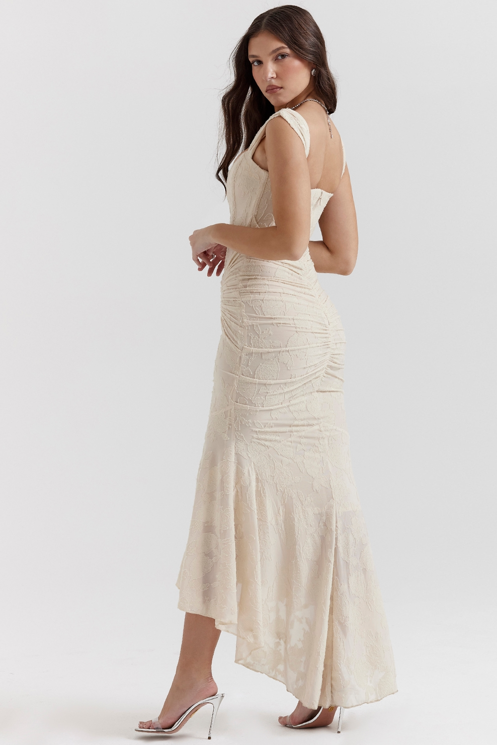 Sky Bloom Maxi Dress