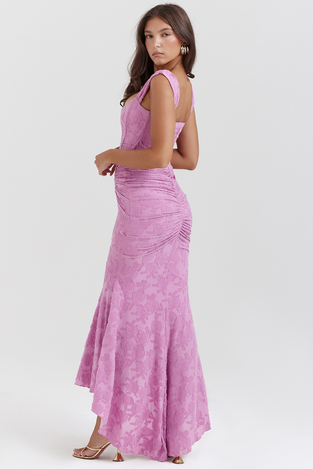 Sky Bloom Maxi Dress