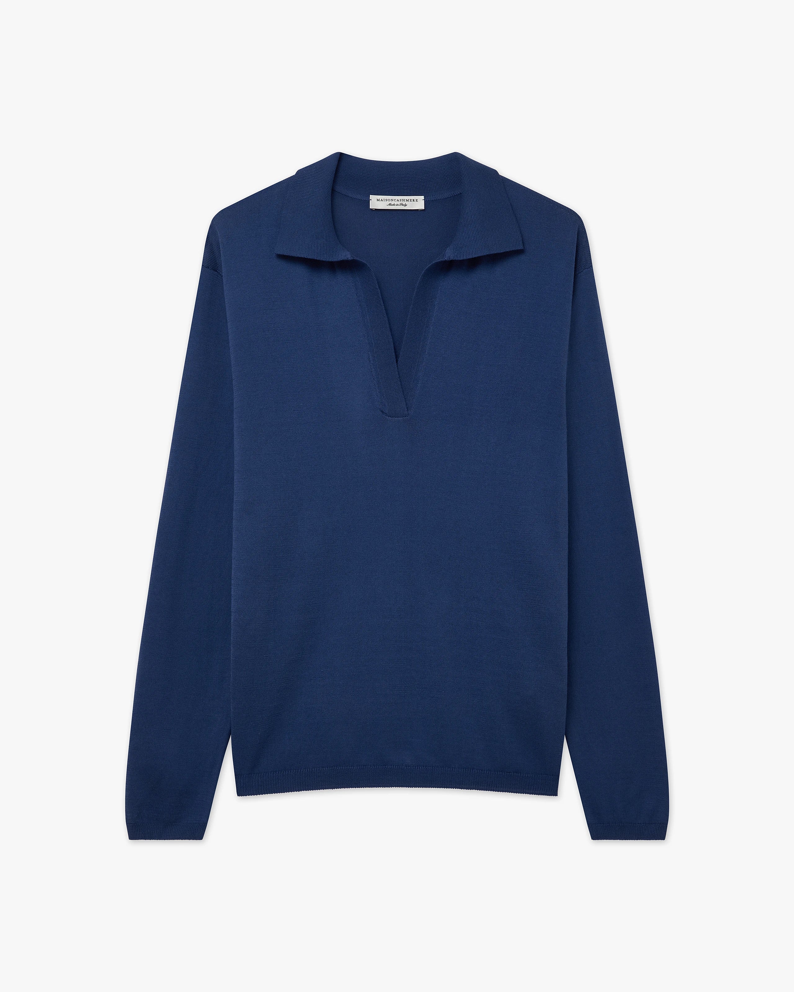 Women's Oasi Polo Sweater - Blue