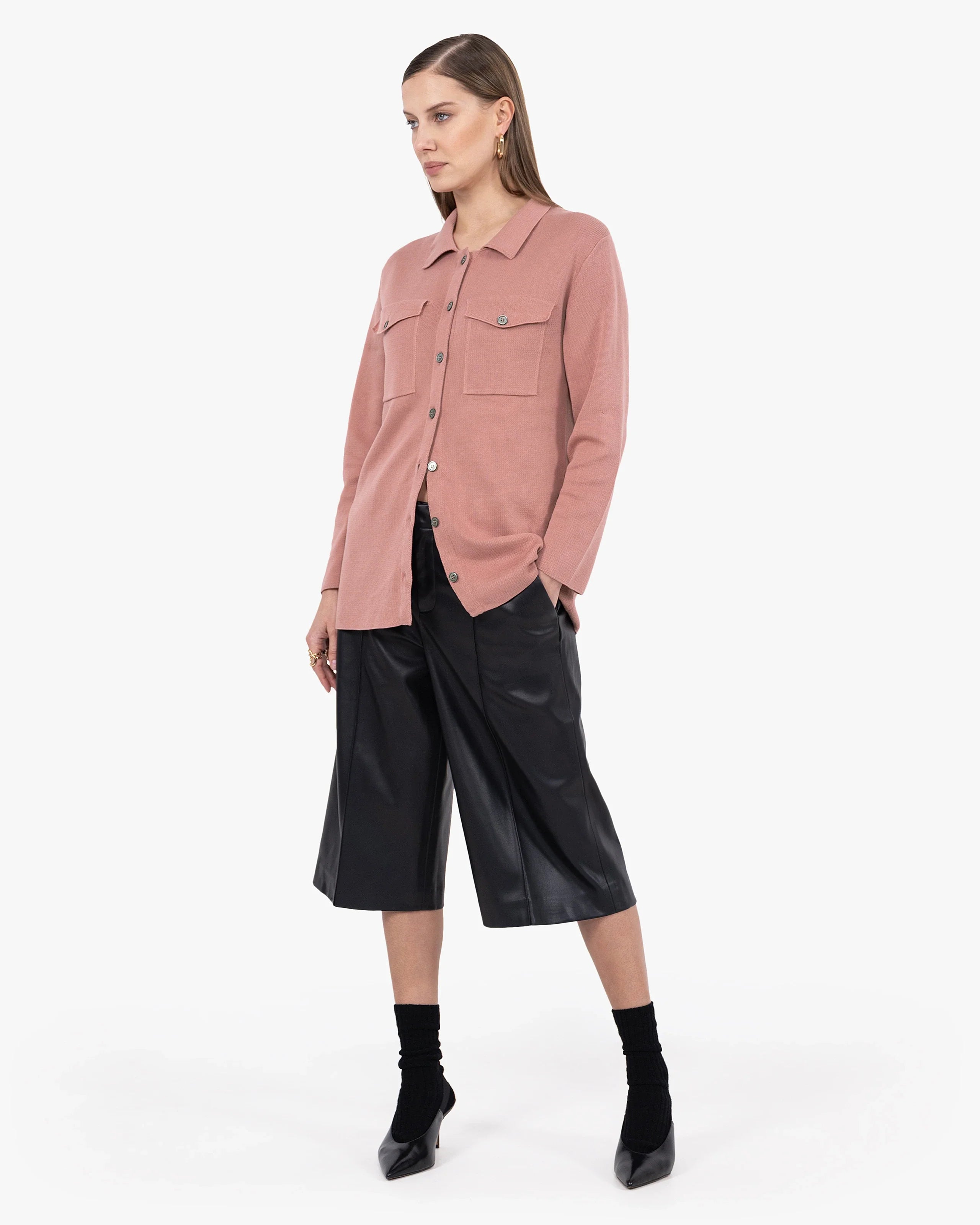 Oasi Shirt Sweater - Blush