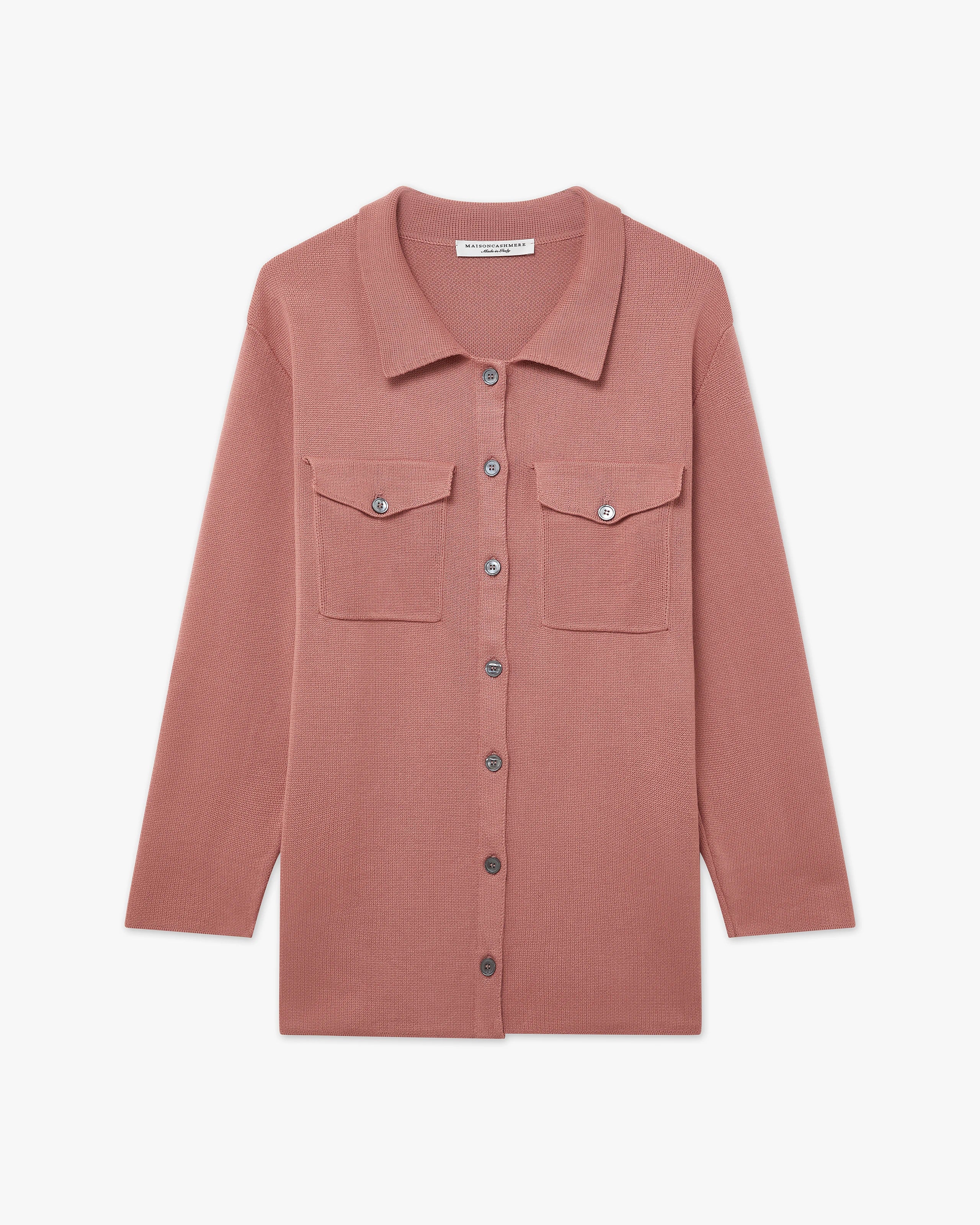 Oasi Shirt Sweater - Blush