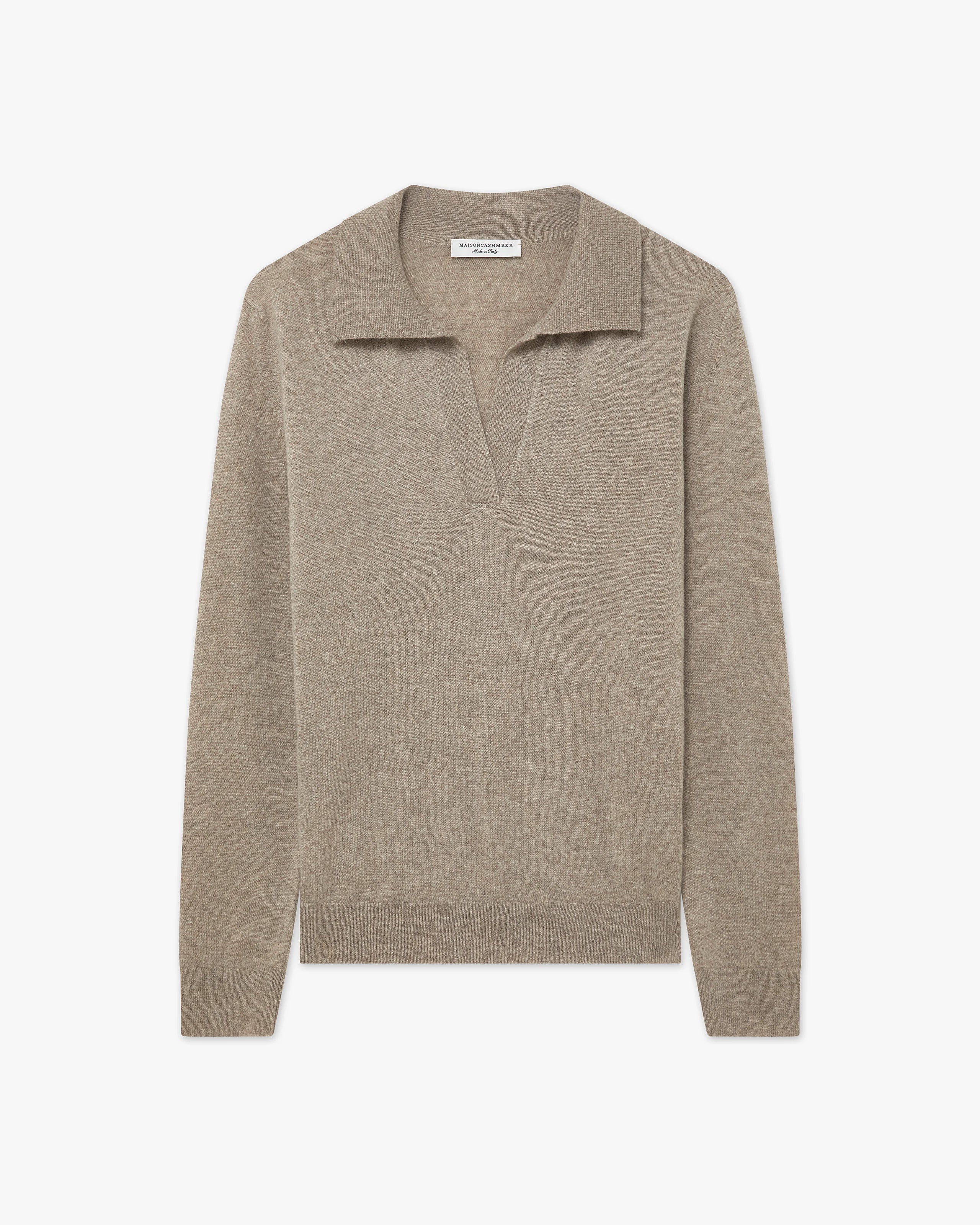 Women's Stresa Polo Sweater - Taupe