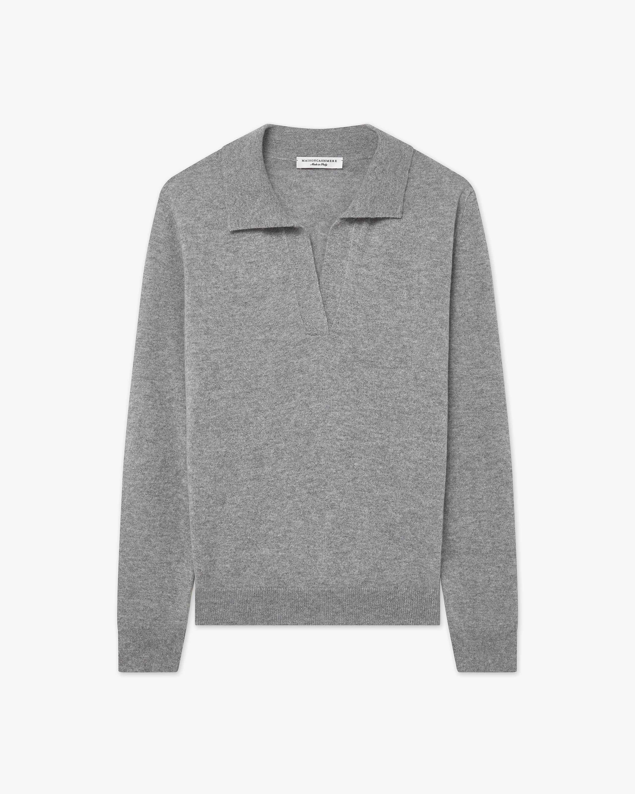 Women's Stresa Polo Sweater - Grey