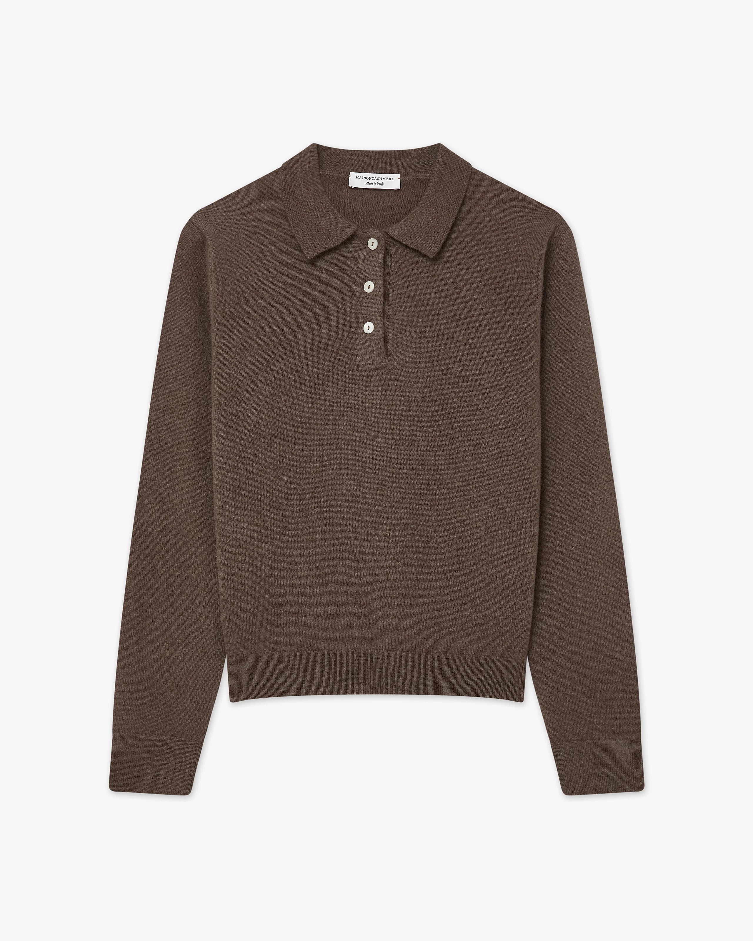 Women's Tribeca Polo Sweater - Brown